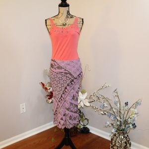 Free People fit and flair skirt S